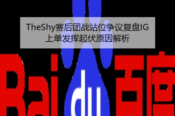 TheShy赛后团战站位争议复盘IG上单发挥起伏原因解析